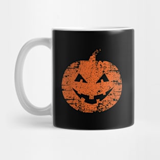 Vintage Halloween Pumpkin Design, Jack O Lantern Pumpkin Mug